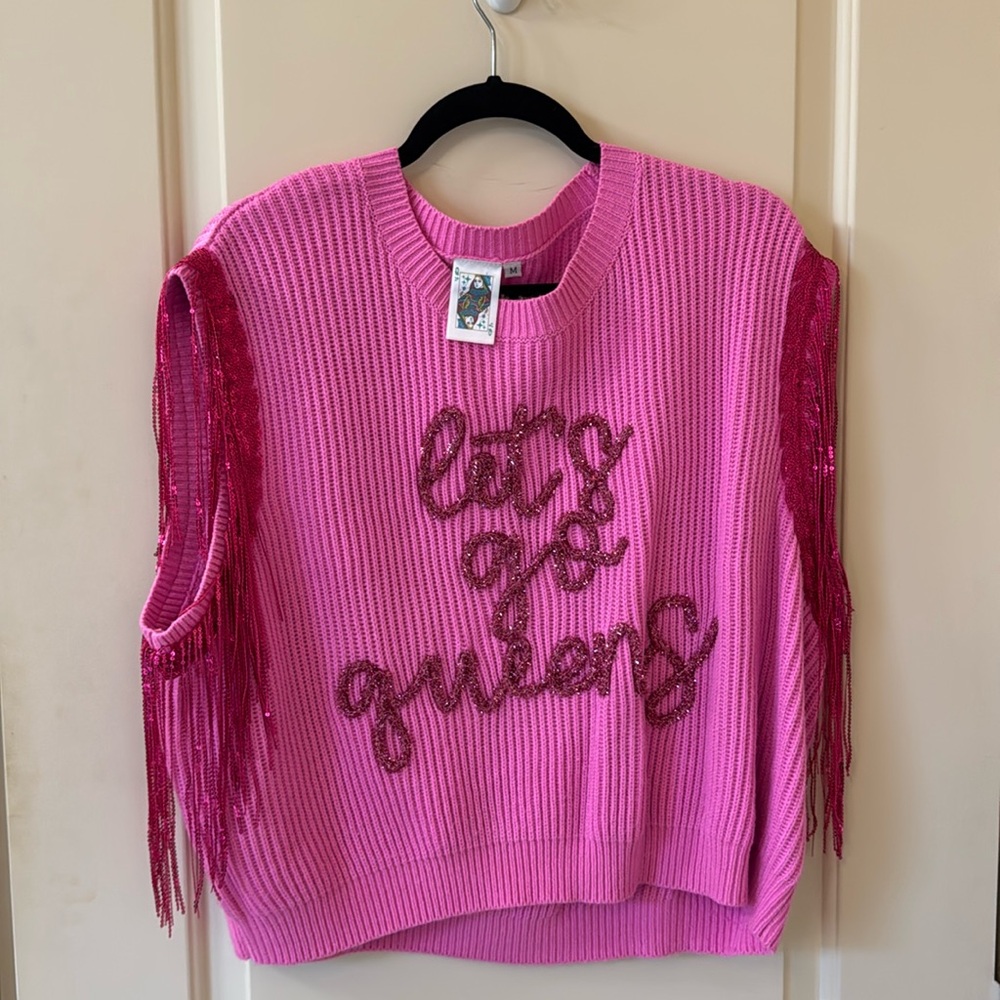 Queen of Sparkles sweater